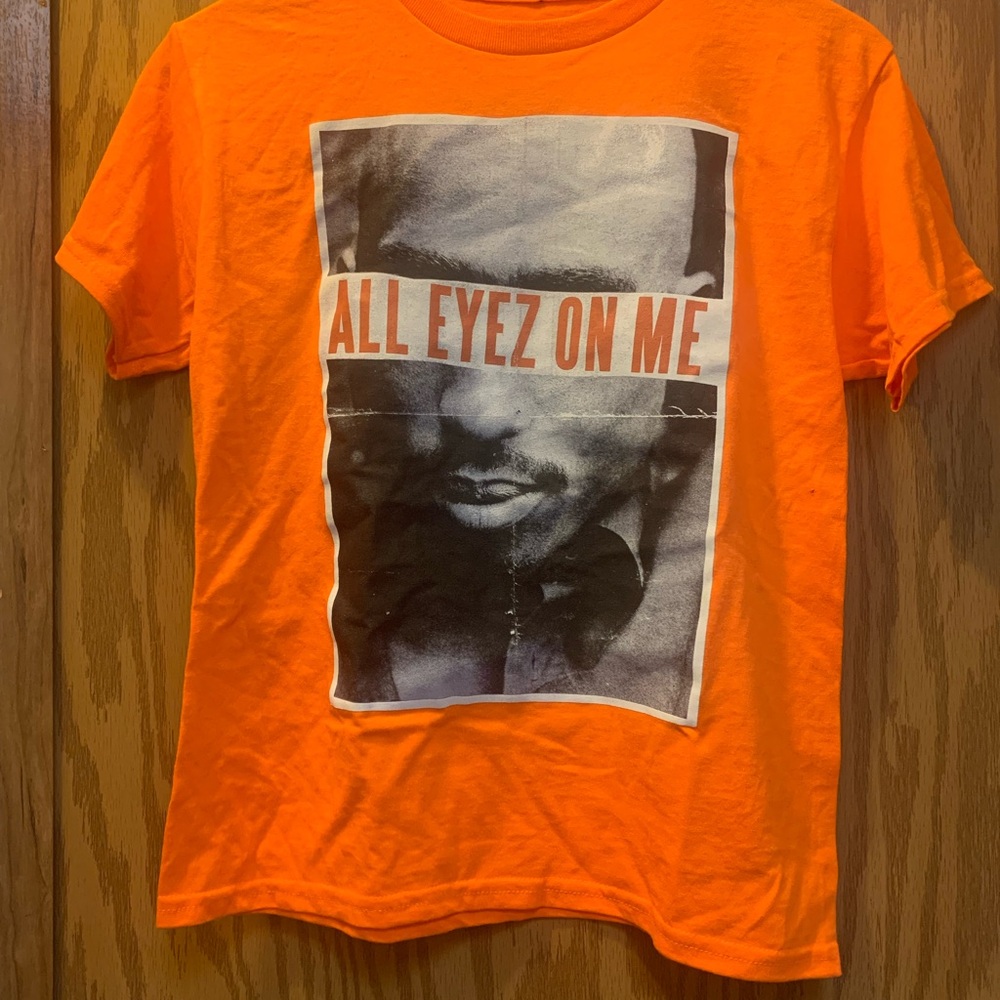 Orange Graphic T-Shirt